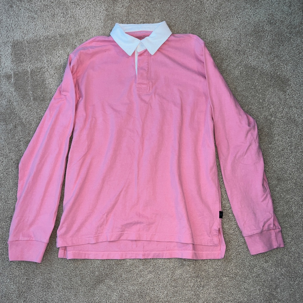 Pink Button Up